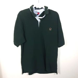 Vintage Tommy Hilfiger green polo